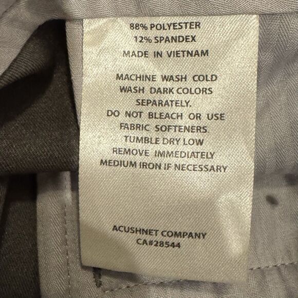 NWT FootJoy FJ Performance Pants Mens 34/35W 30L Gray Golf Stretch Casual - Picture 11 of 13